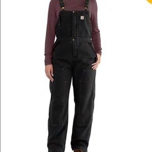 Carhartt Women’s Weathered Duck Wildwood Bibs